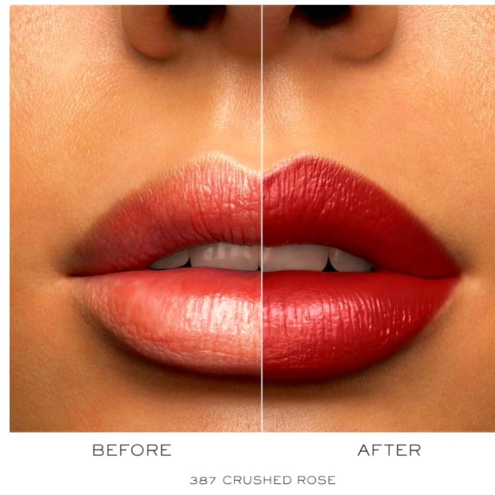 NEW Lancome Paris: L'Absolu Rouge Hydrating Cream Lipstick Crushed Rose 387 - Picture 5 of 5